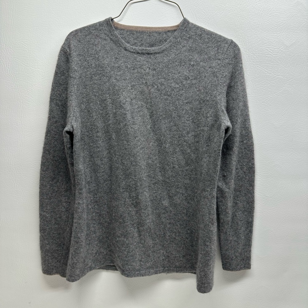 Bobby Jones cashmere sweater gray size s/m